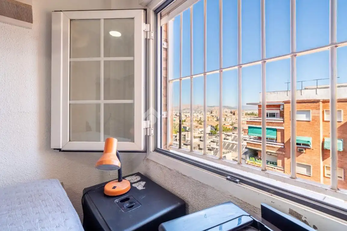 Balcony of Flat for sale in Granada  with Air Conditioner, Heating and Terrace