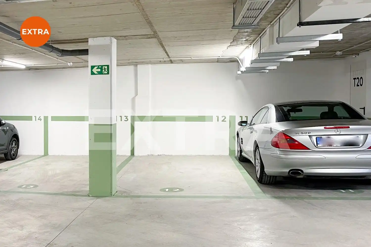 Parking de Piso de alquiler en Madrid con Terraza y Trastero