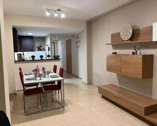 Dining room of Flat to rent in La Pobla de Farnals  with Air Conditioner, Furnished and Oven