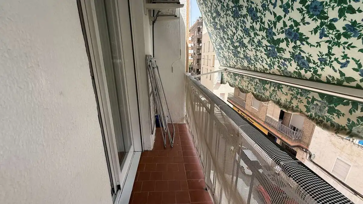 Balcony of Flat for rent in Granada  with Furnished and Balcony