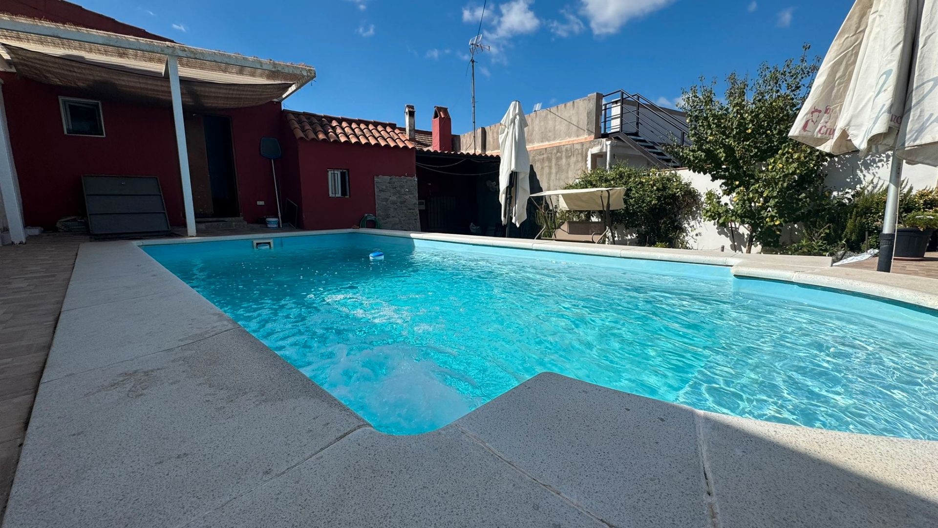 Piscina de Casa o chalet en venta en Villanueva del Río y Minas con Aire acondicionado y Piscina