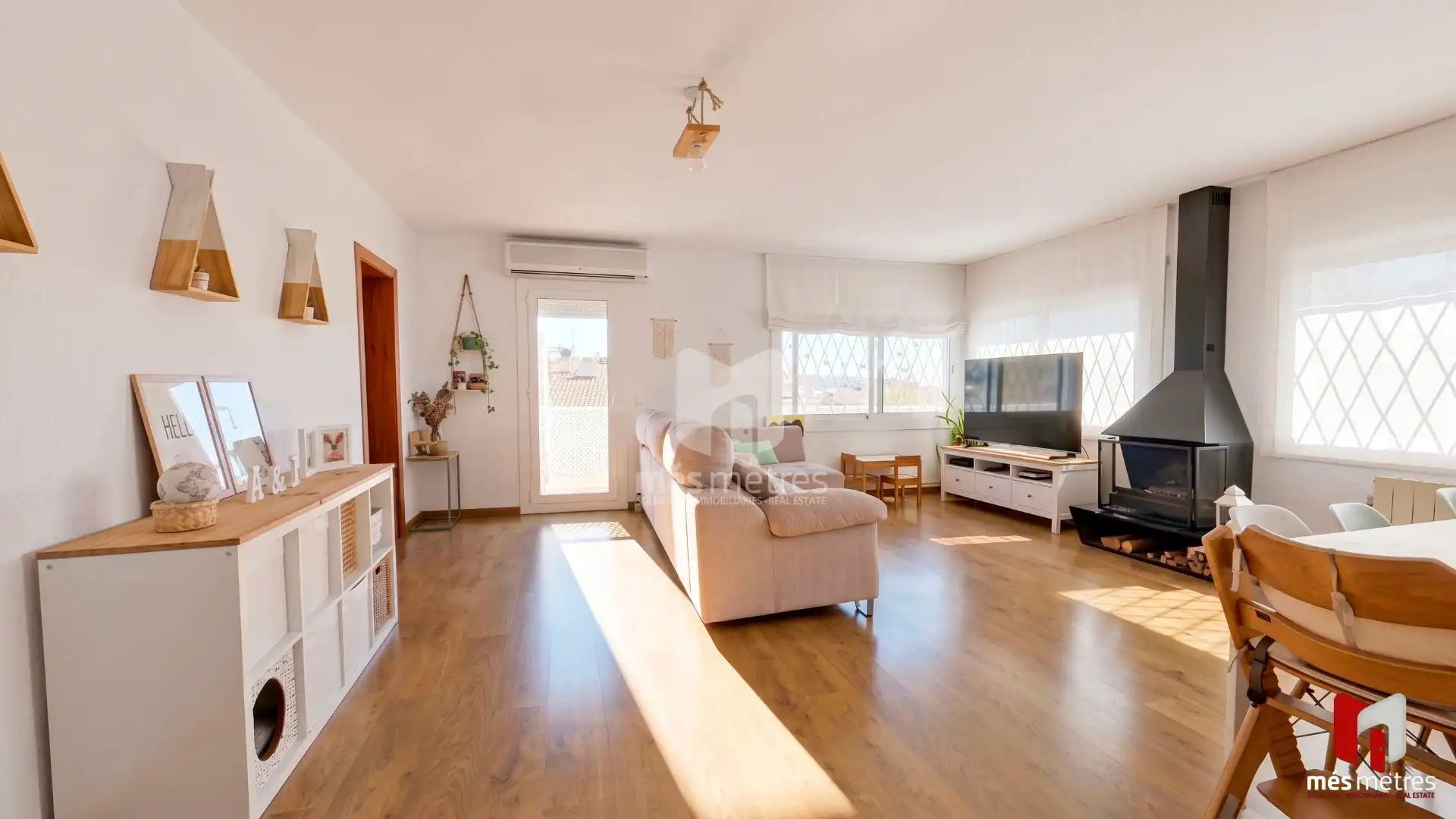 Living room of Flat for sale in Alella  with Heating, Private garden and Terrace