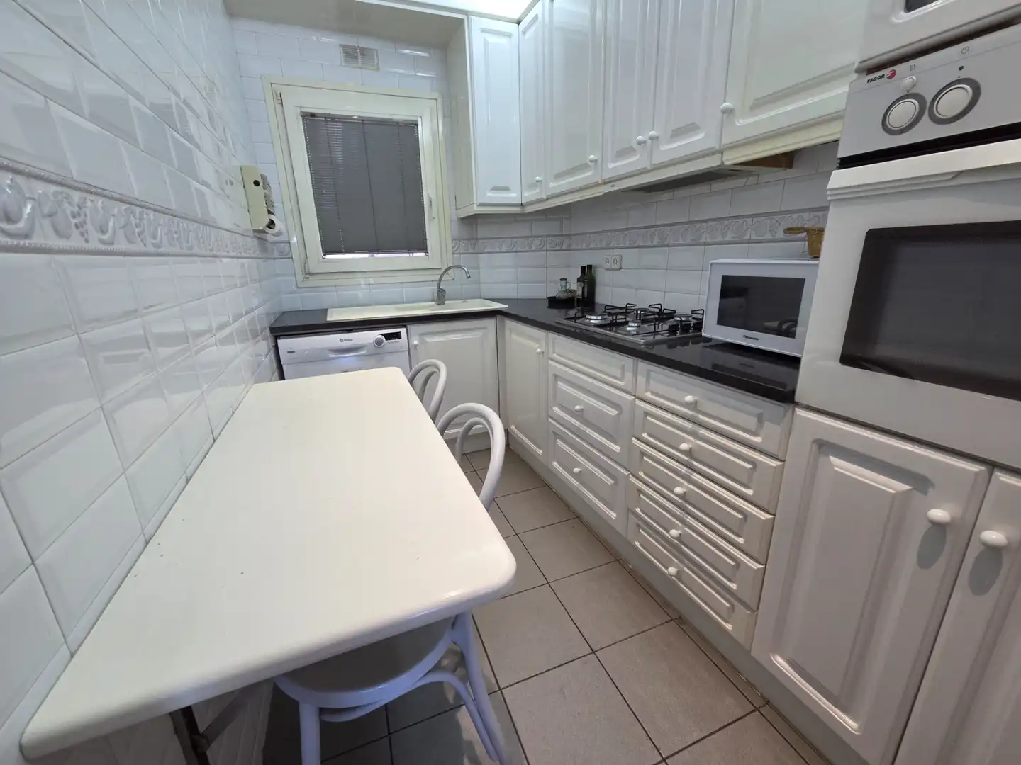 Küche von Wohnung zum Verkauf in Vilafranca del Penedès mit Klimaanlage, Heizung und Parkett