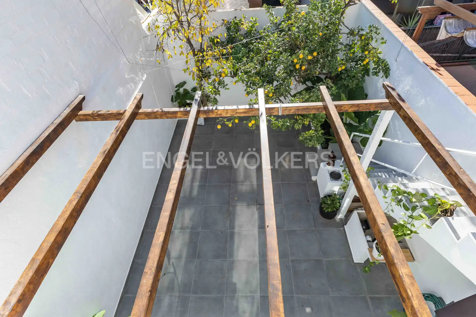 Terraza de Casa o chalet en venta en El Prat de Llobregat con Aire acondicionado, Calefacción y Jardín privado