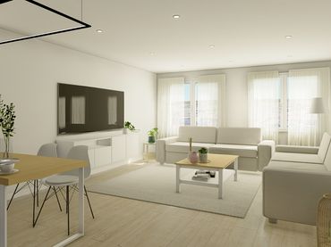 Piso de obra nueva con balcón en venta en Paseo de Pozuelo 3