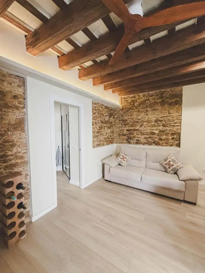 Sala d'estar de Apartament en venda en Cádiz amb Moblat