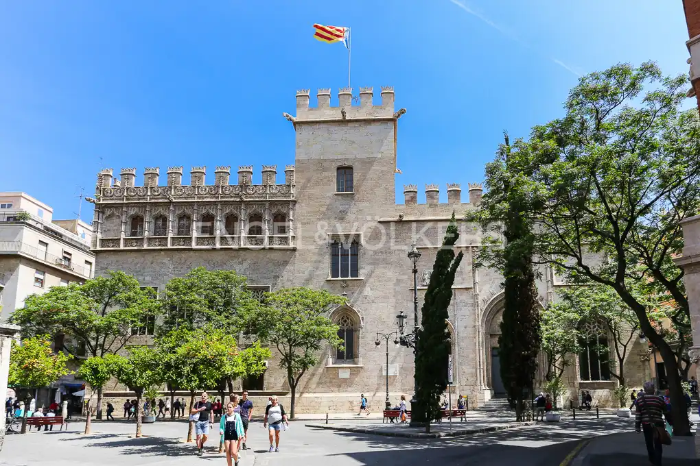 Vista exterior de Piso en venta en Valencia con Aire acondicionado, Calefacción y Balcón