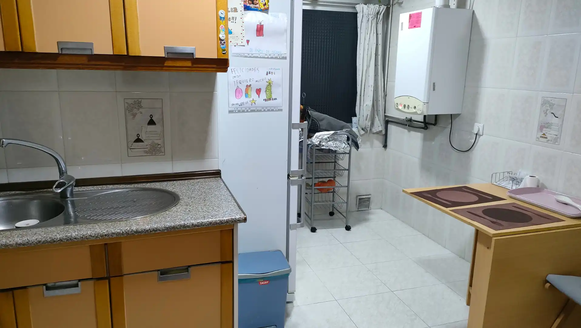 Kitchen of Flat for sale in Torrejón de Ardoz  with Air Conditioner, Heating and Parquet flooring