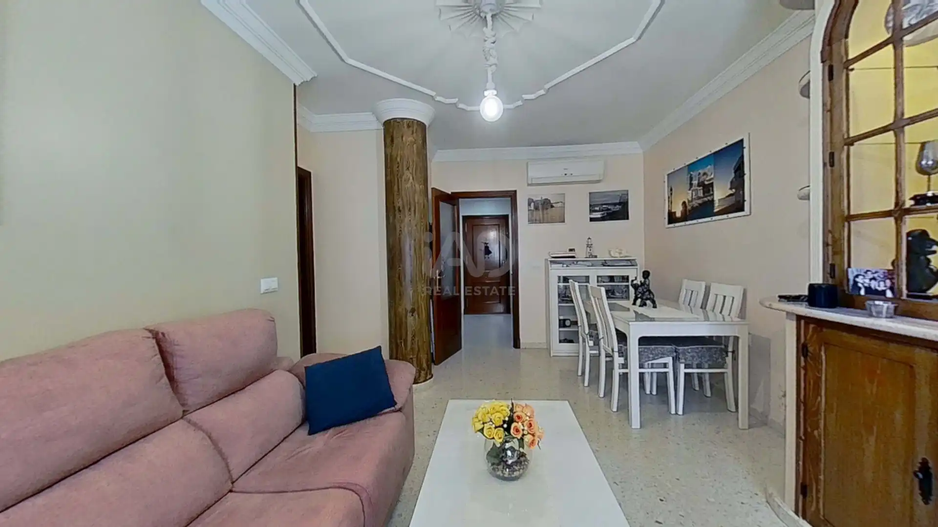 Living room of Flat for sale in Arcos de la Frontera  with Air Conditioner