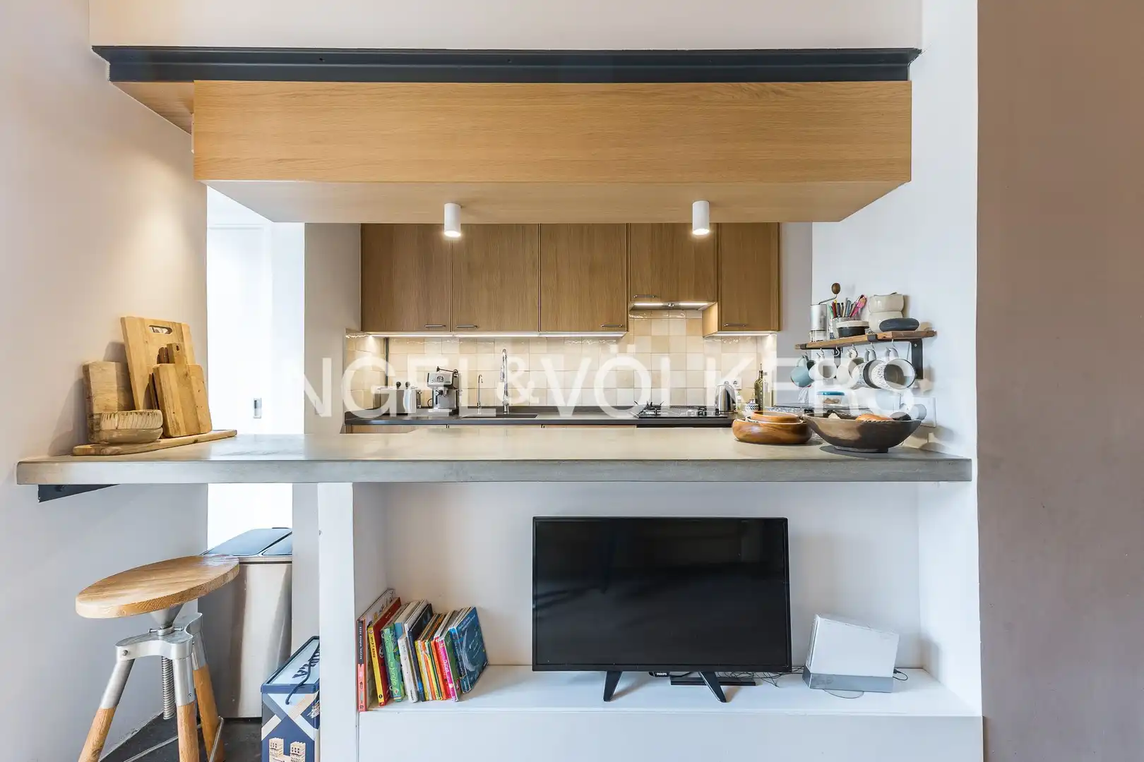 Cocina de Piso en venta en Barcelona con Aire acondicionado, Calefacción y Amueblado