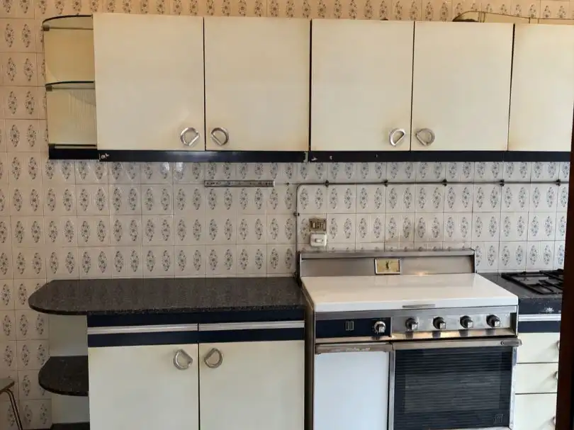 Cocina de Casa o chalet en venta en A Pobra do Caramiñal con Terraza y Balcón