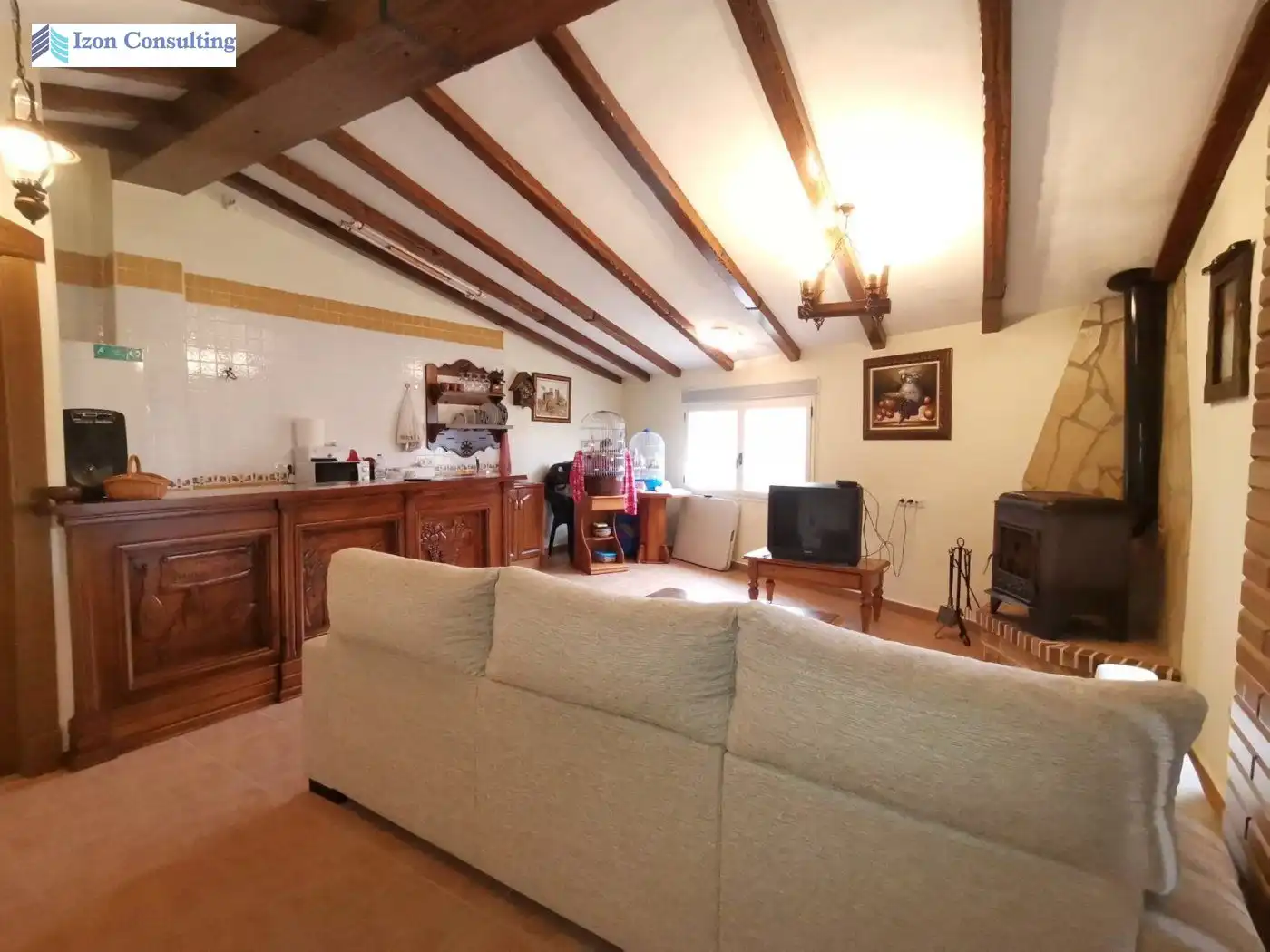 Sala de estar de Casa o chalet en venta en Yeste con Aire acondicionado, Calefacción y Terraza