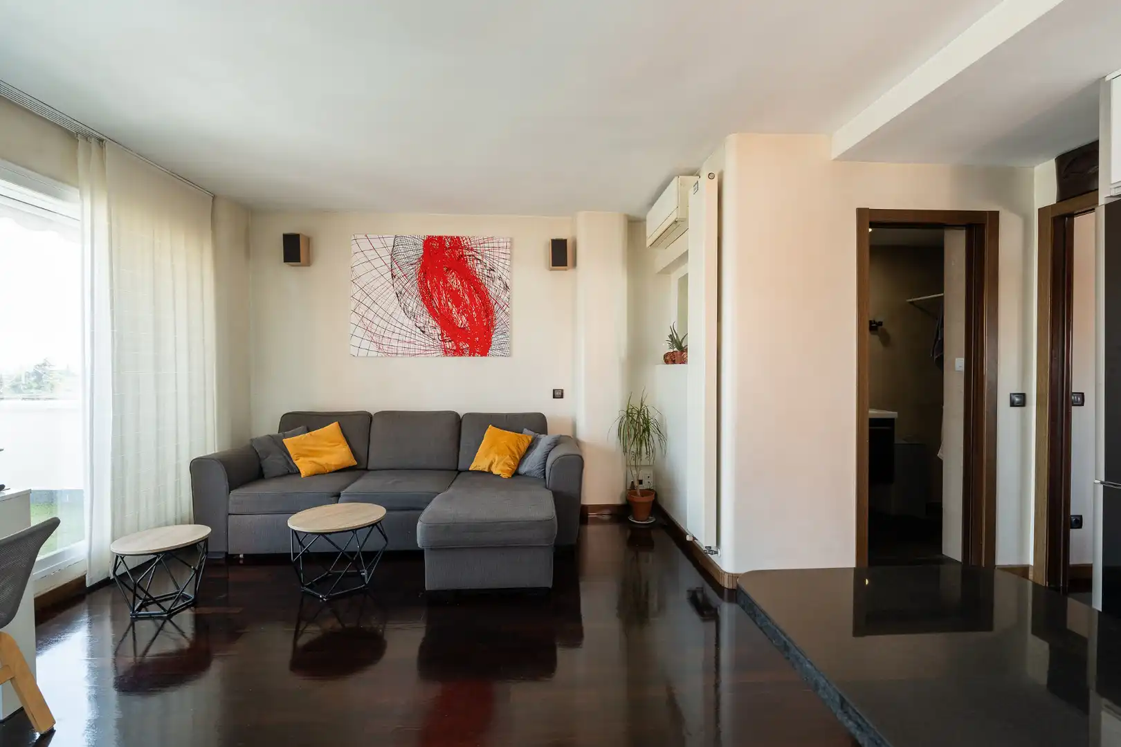 Sala d'estar de Àtic en venda en Madrid amb Aire condicionat, Calefacció i Terrassa