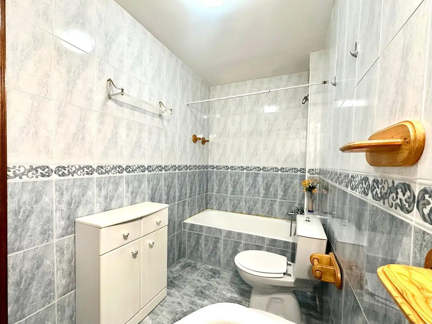Badezimmer von Wohnung zum Verkauf in Lozoya mit Terrasse und Balkon