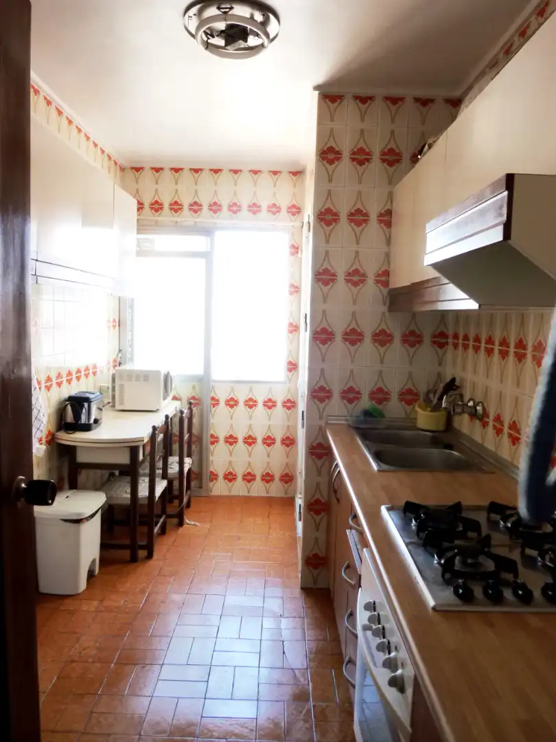 Kitchen of Flat for rent in Cartagena  with Air Conditioner, Furnished and Oven