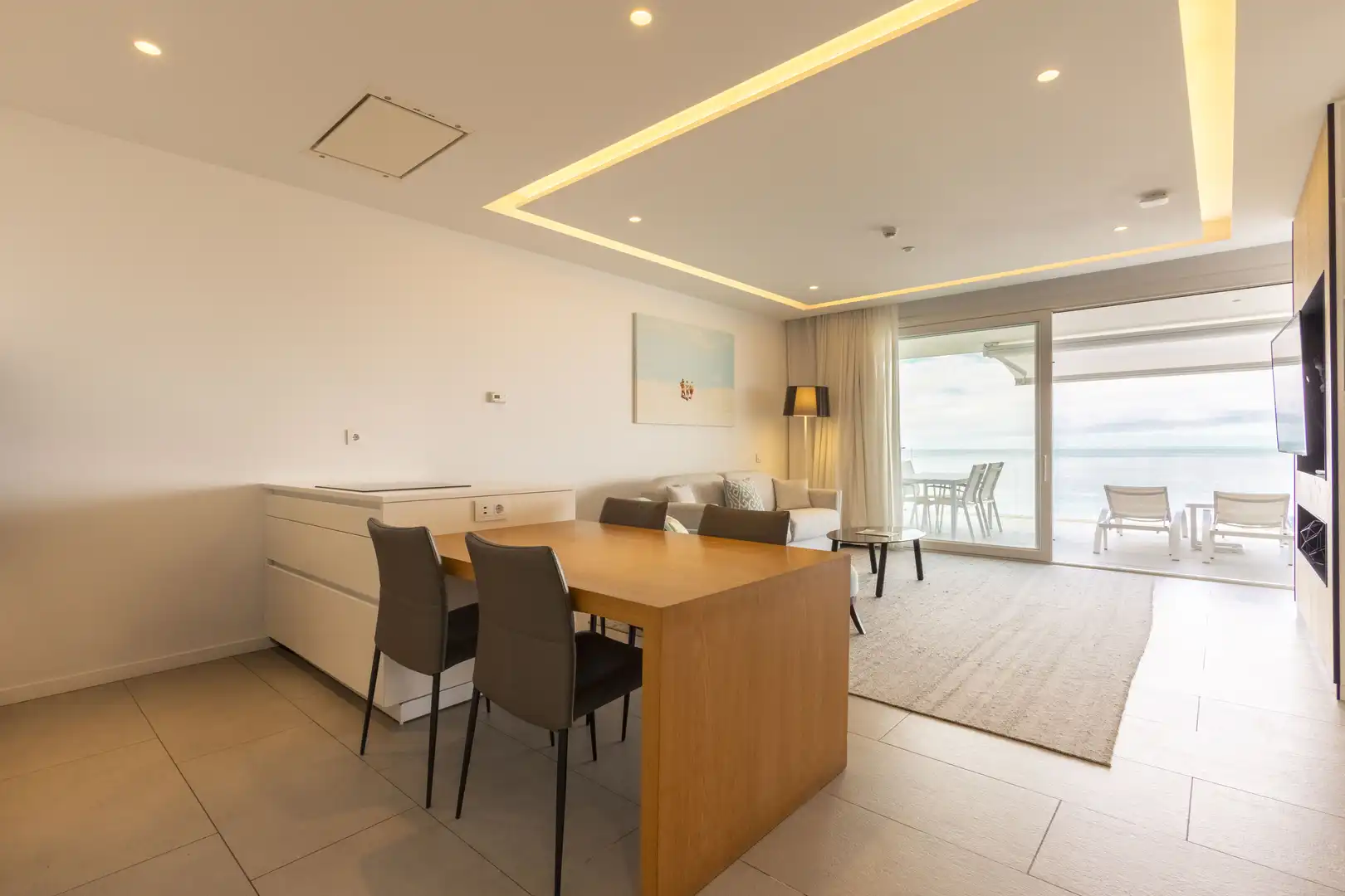 Wohnzimmer von Wohnungen zum Verkauf in Adeje mit Klimaanlage, Terrasse und Abstellraum