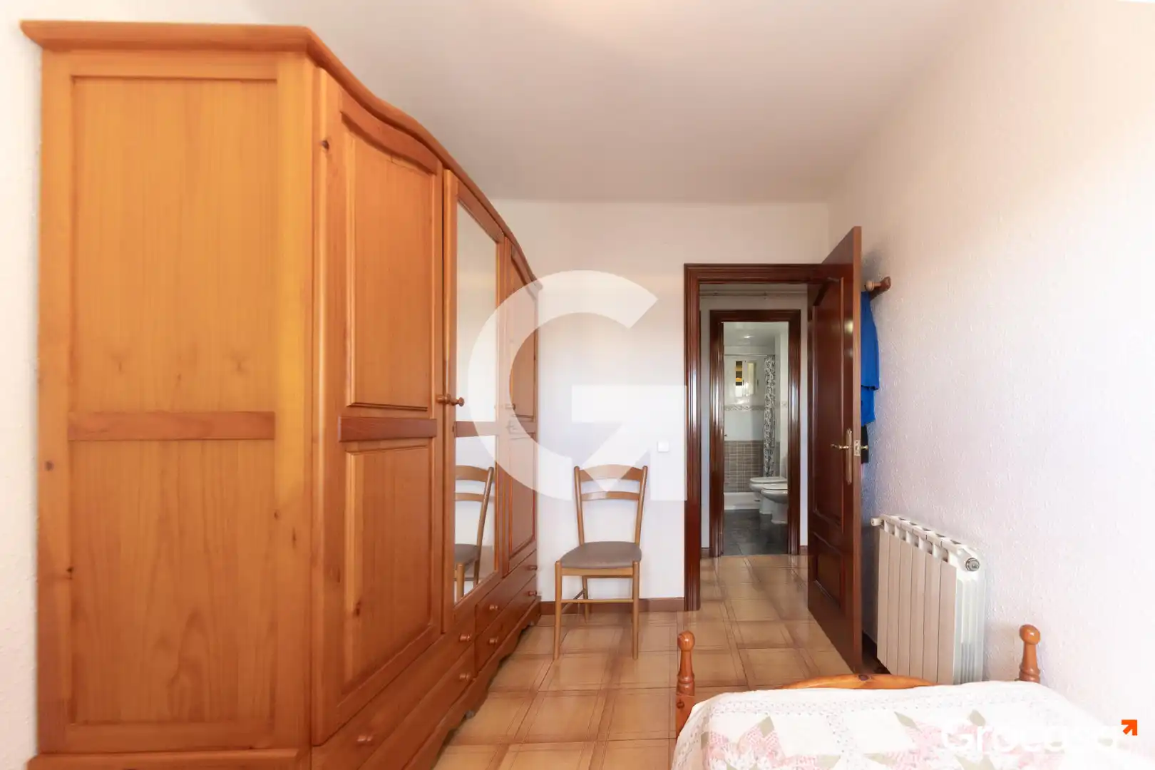 Bedroom of Flat for sale in L'Hospitalet de Llobregat  with Heating, Oven and Balcony