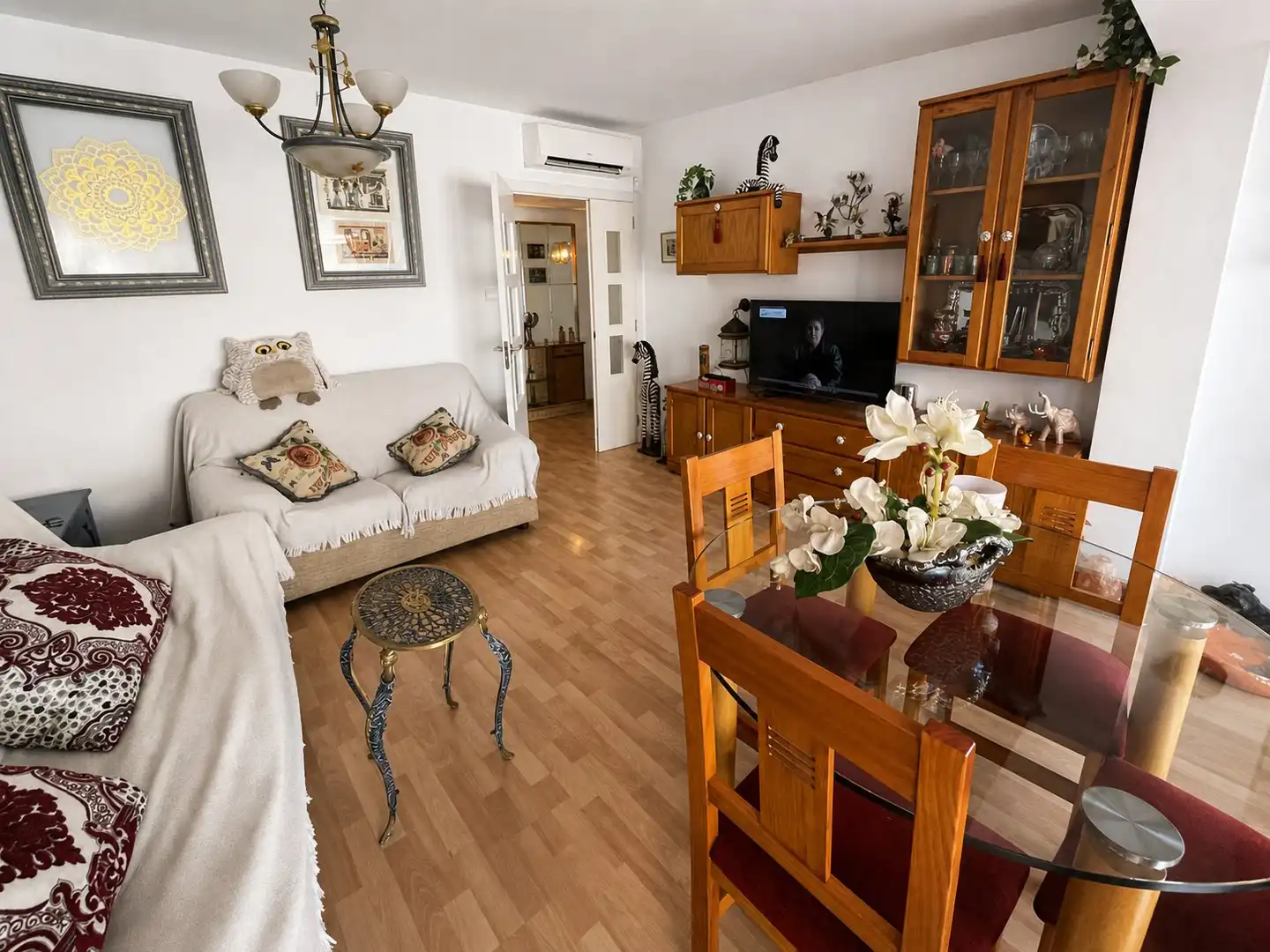 Sala d'estar de Pis en venda en Alicante / Alacant amb Piscina