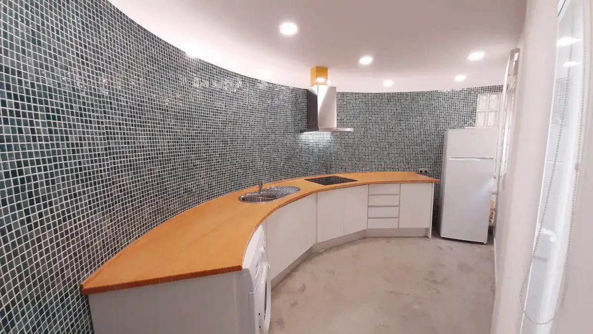 Kitchen of Flat for sale in Santa Cruz de Mudela  with Air Conditioner, Heating and Storage room