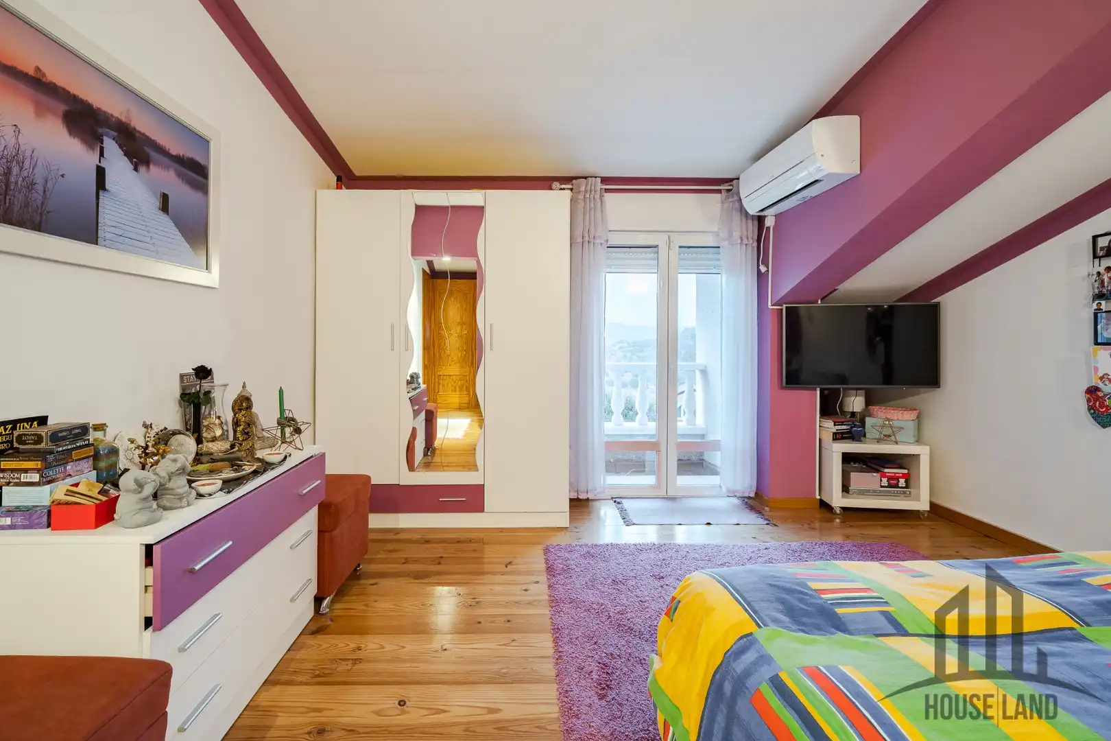 Bedroom of Houses for sale in Fuentenovilla  with Air Conditioner, Heating and Private garden