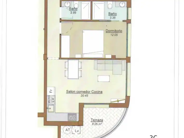 Flat with pool for sale in Calle Ramón Gallud 164, imagen 5