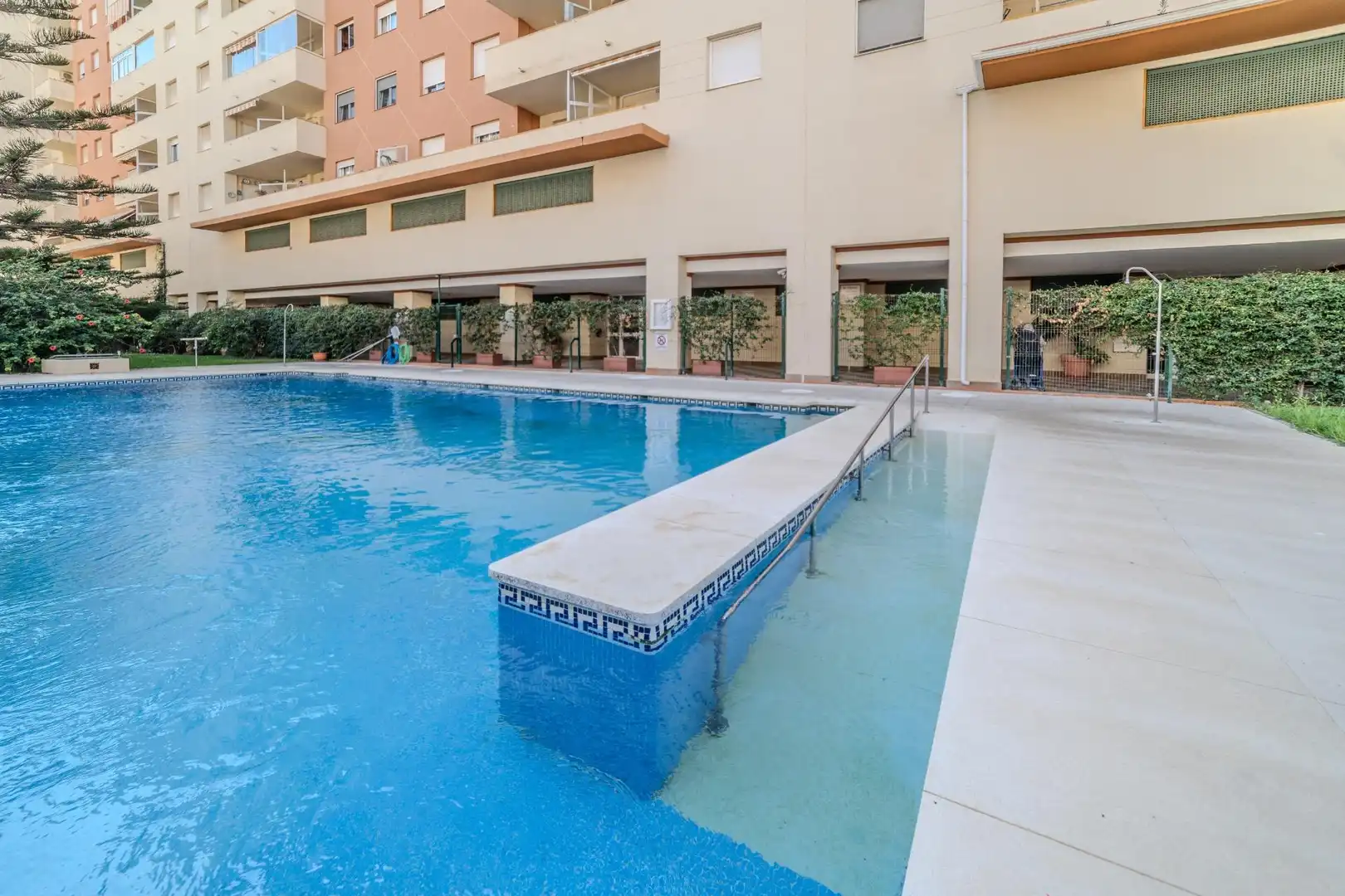 Swimming pool of Attic for sale in Fuengirola  with Air Conditioner, Private garden and Terrace