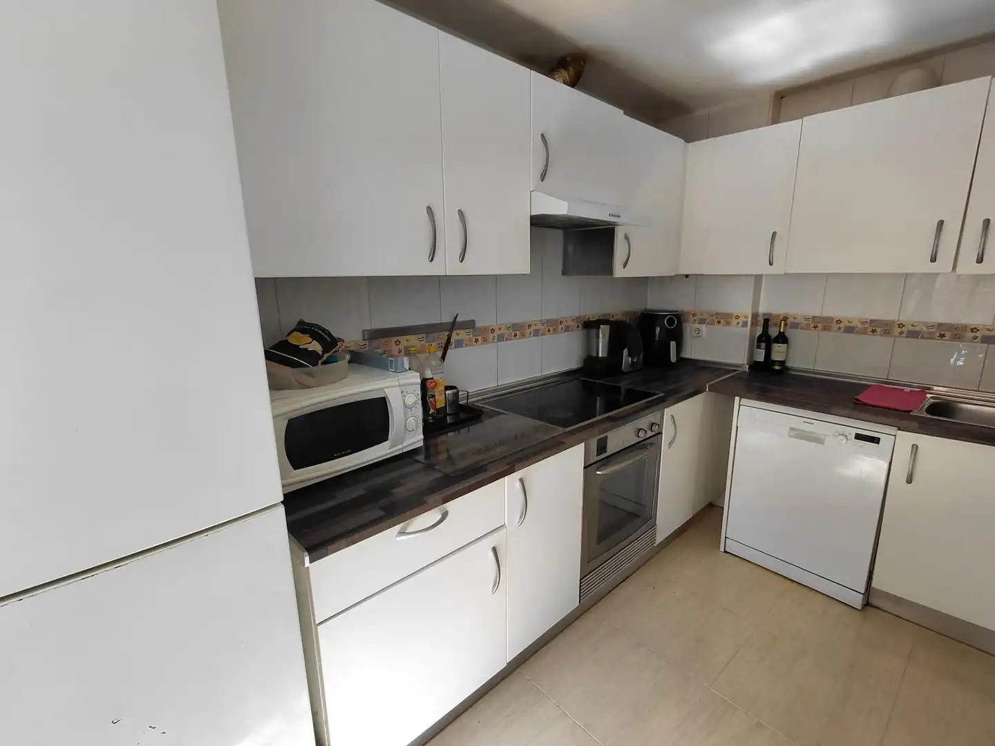 Küche von Wohnung zum Verkauf in El Molar (Madrid) mit Klimaanlage, Heizung und Privatgarten