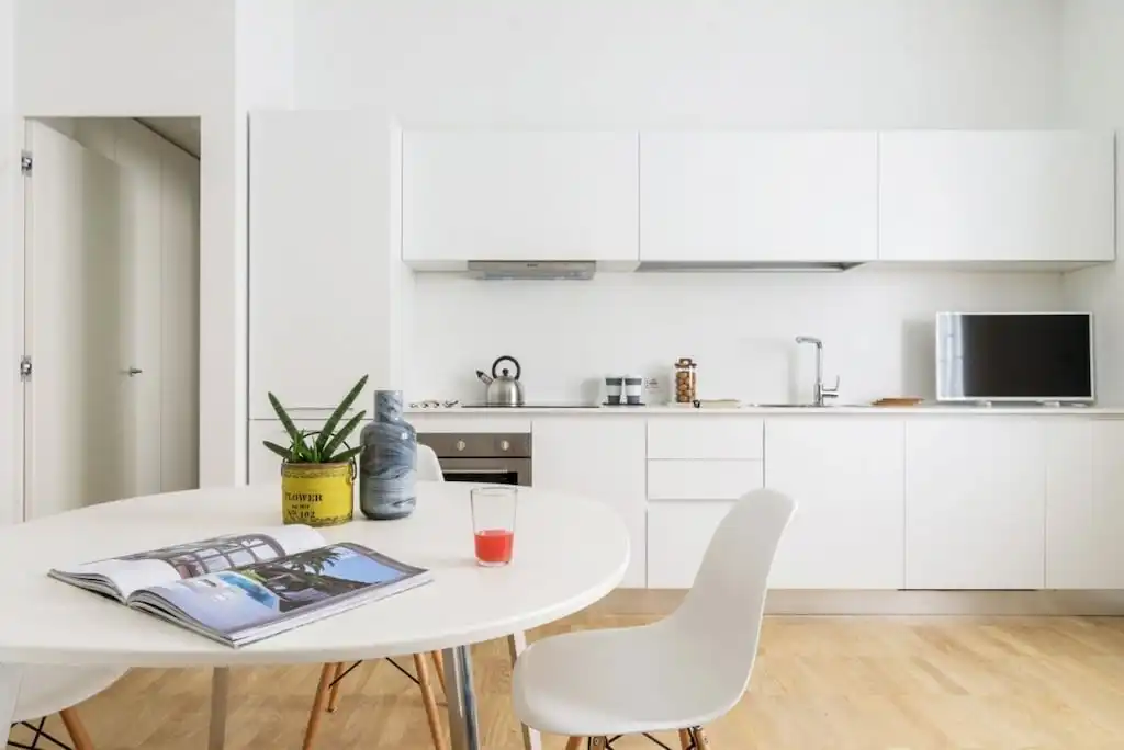Küche von Wohnung zur Miete in Los Abrigos