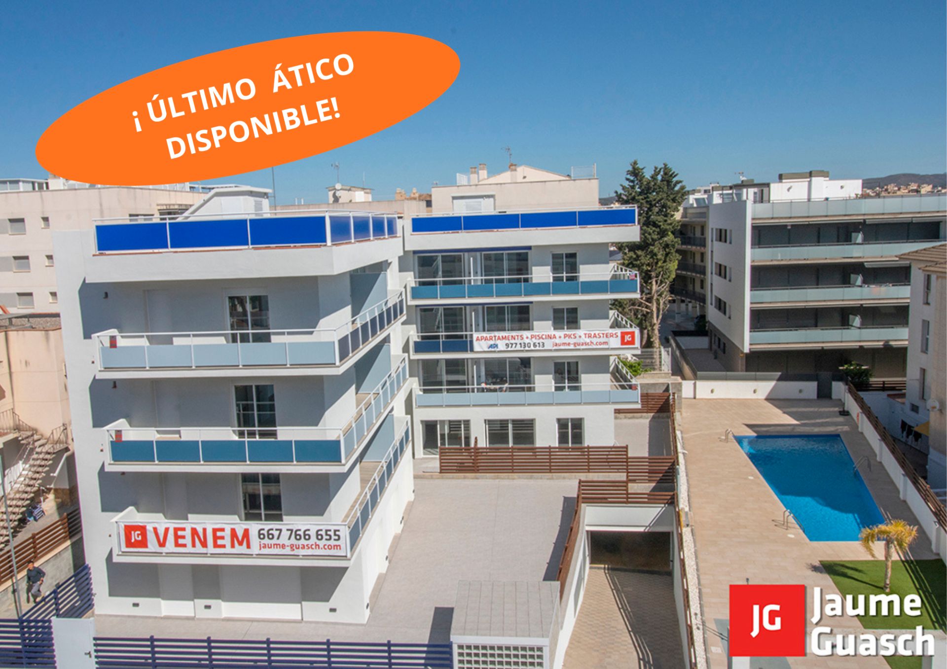 Außenansicht von Dachboden zum Verkauf in Torredembarra mit Klimaanlage, Heizung und Terrasse