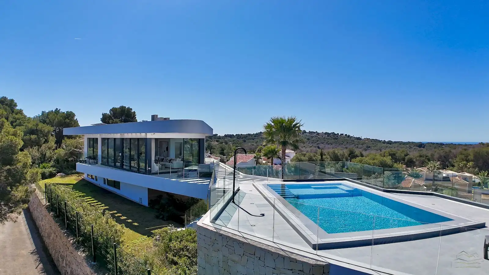 Vista exterior de Casa o chalet en venta en Jávea / Xàbia con Aire acondicionado, Calefacción y Jardín privado