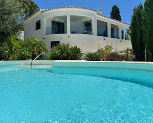 Swimming pool of House or chalet to rent in Marbella  with Air Conditioner and Swimming Pool