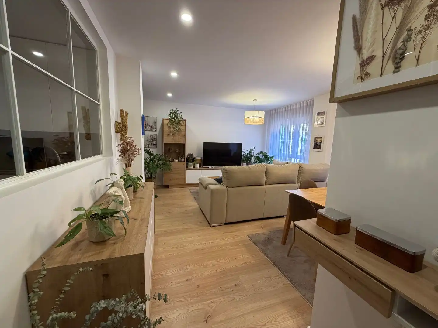 Living room of Flat for sale in Getafe  with Air Conditioner and Terrace