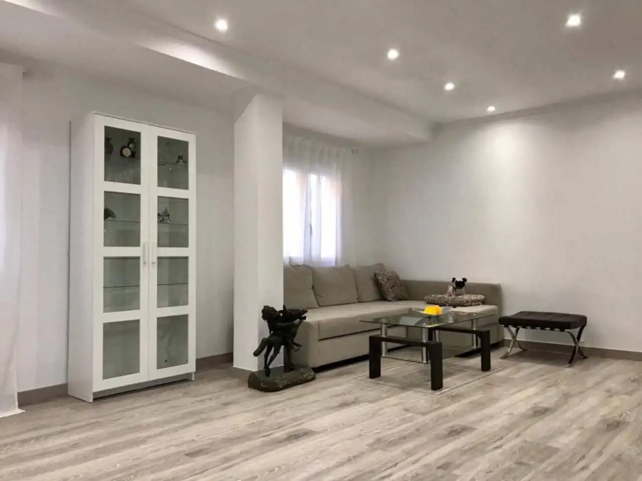 Living room of Flat for sale in  Valencia Capital  with Air Conditioner