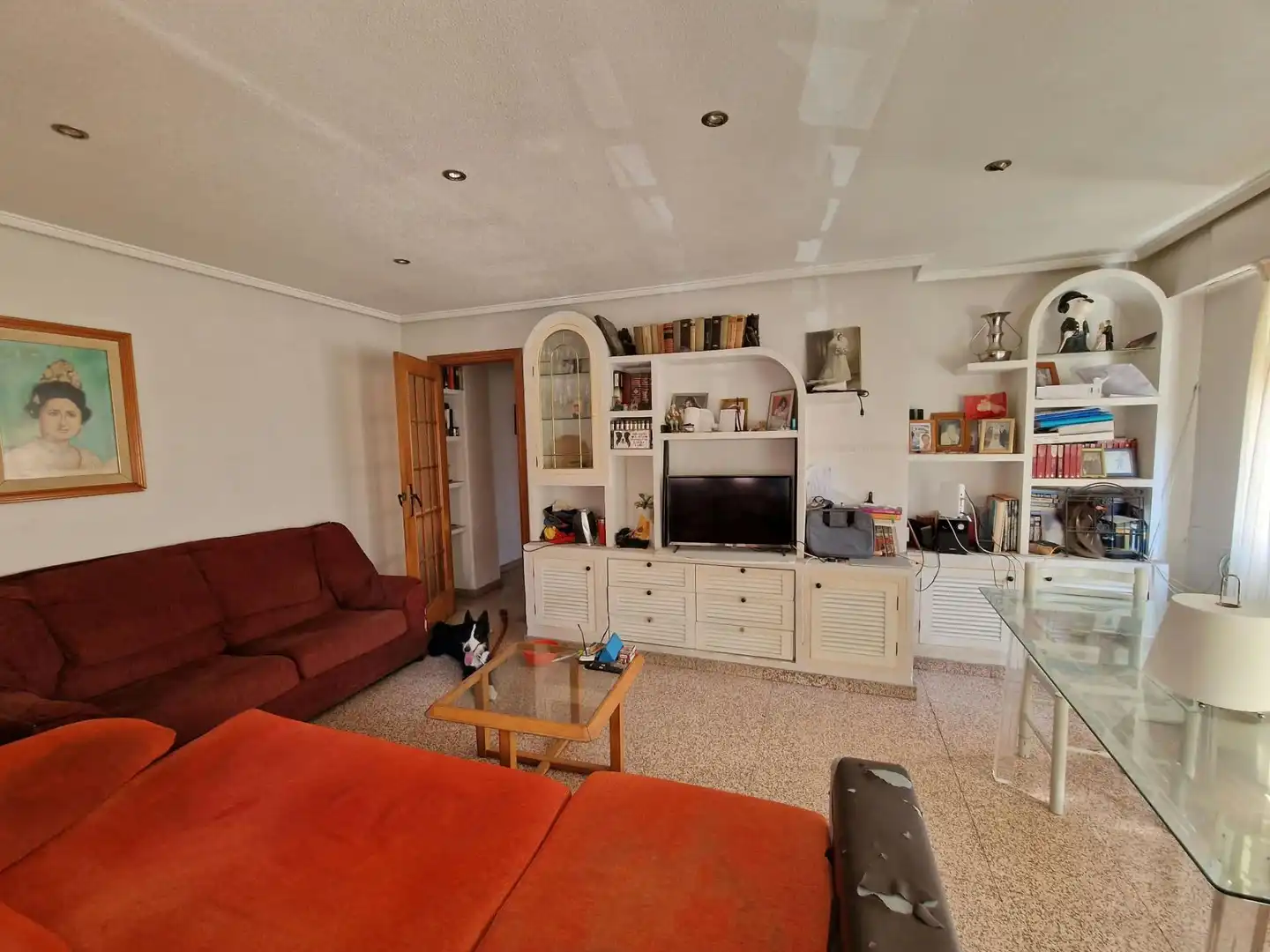 Sala de estar de Piso en venta en Santa Pola con Aire acondicionado, Terraza y Balcón