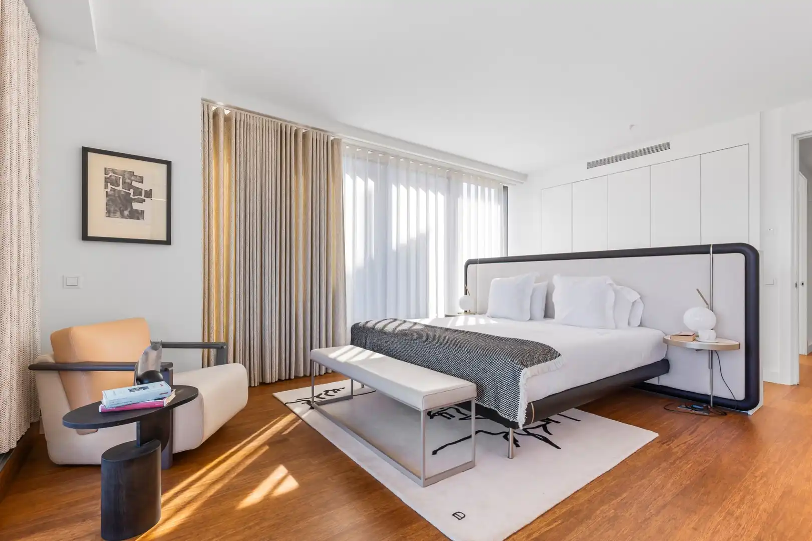 Bedroom of Flat for sale in Barcelona  with Air Conditioner, Heating and Terrace