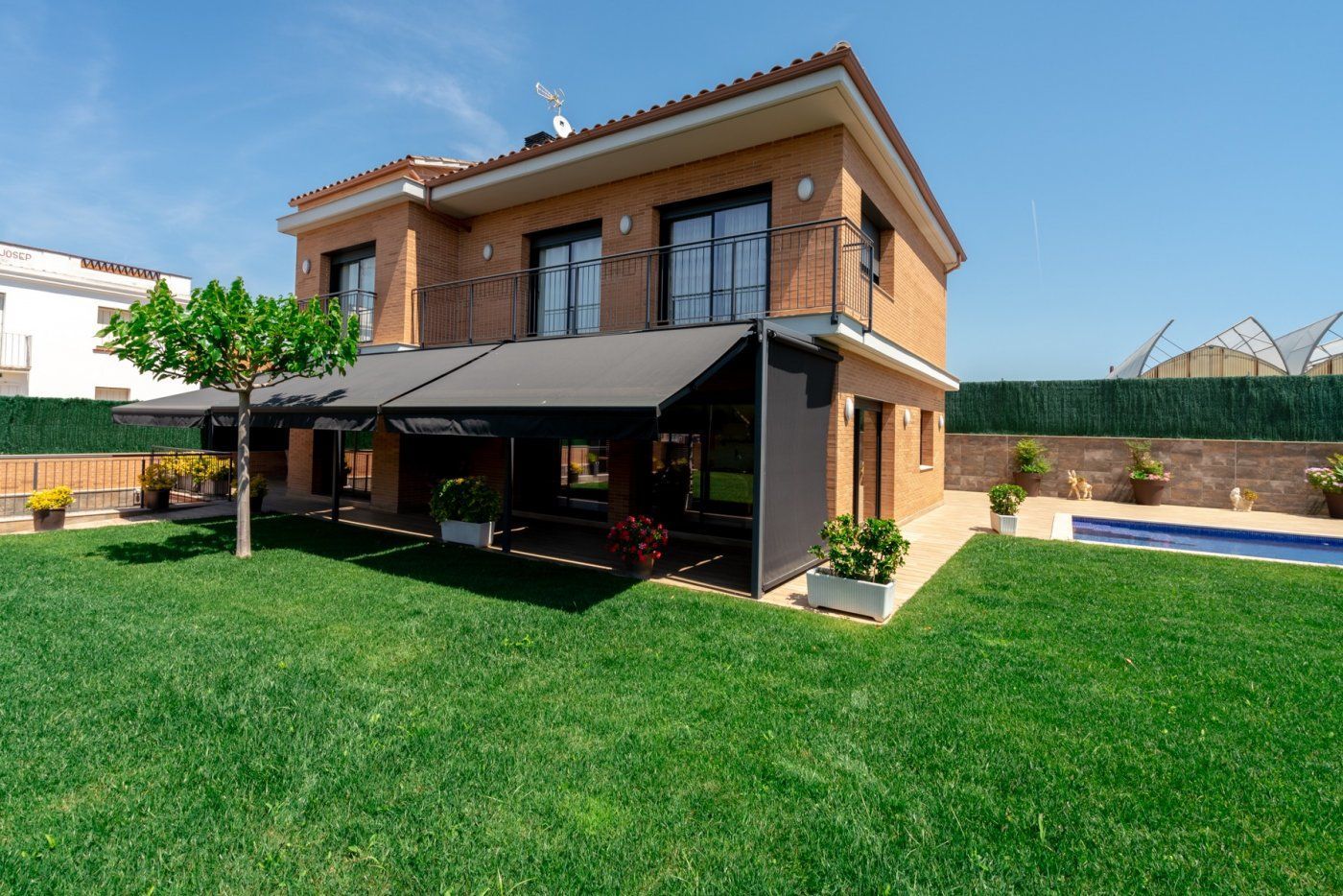 Jardí de Casa o xalet en venda en Cabrera de Mar amb Calefacció, Jardí privat i Terrassa