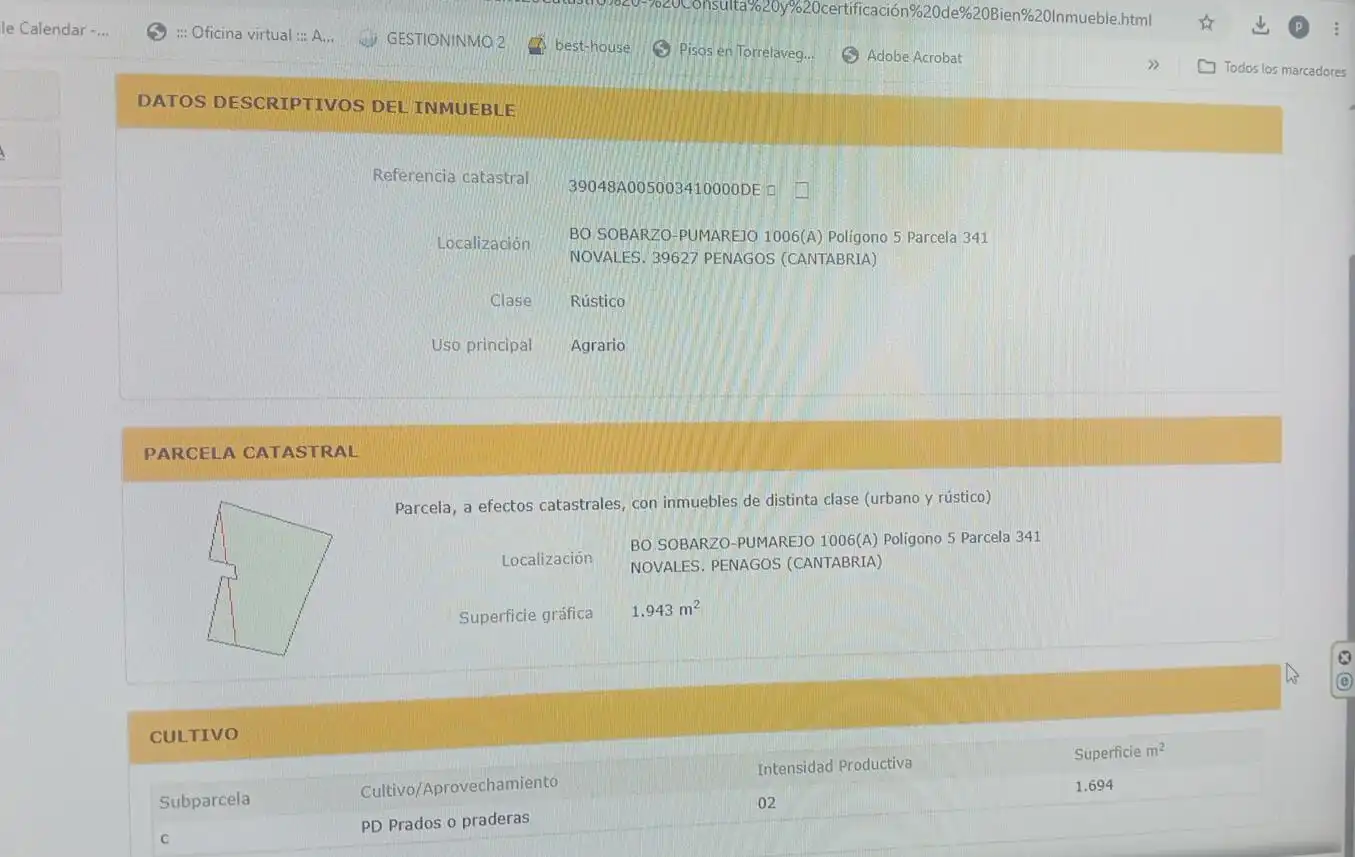 Rustikales Grundstück zum Verkauf in Penagos, imagen 11