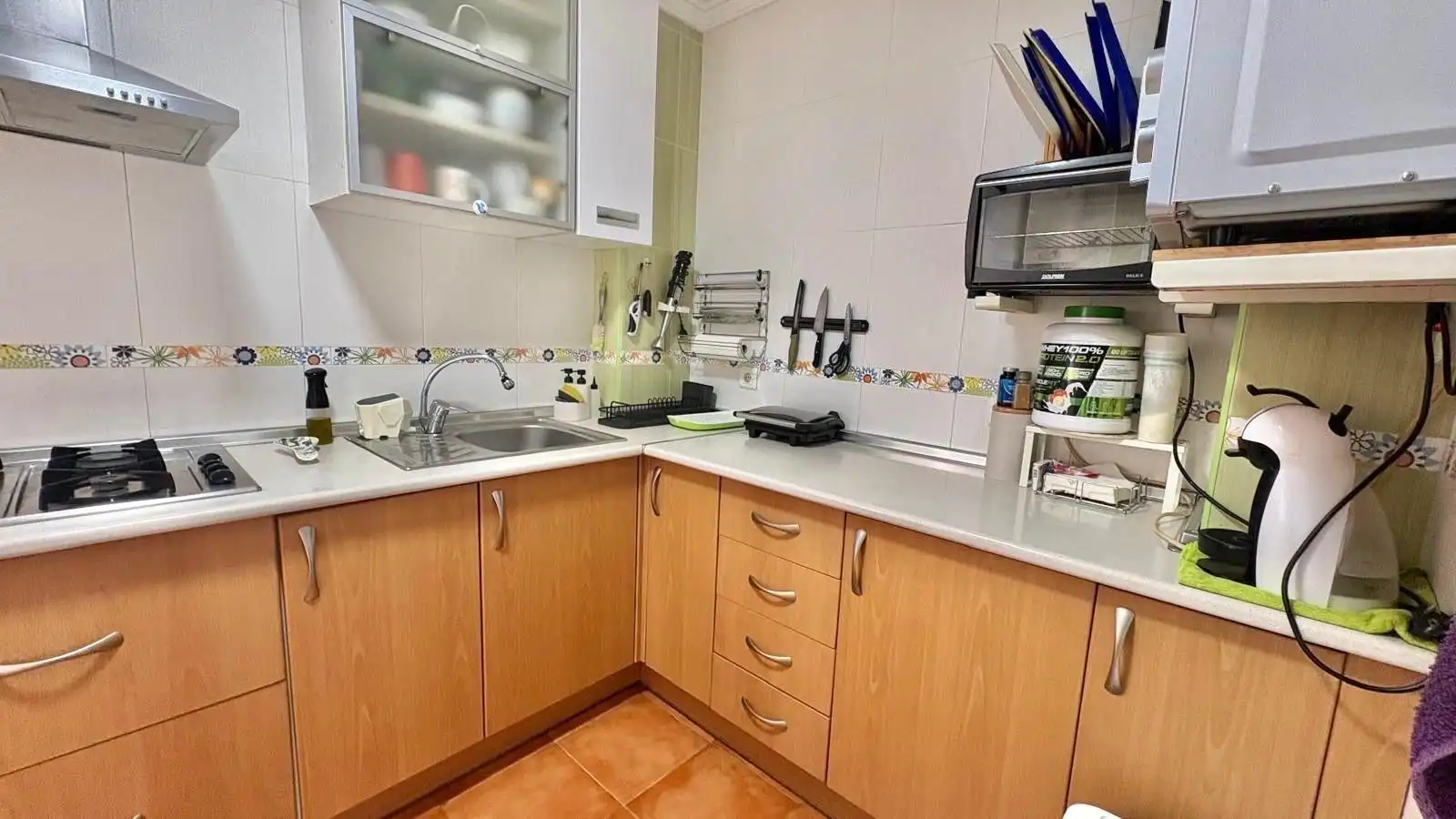 Cuina de Pis en venda en Málaga amb Aire condicionat, Moblat i Balcó