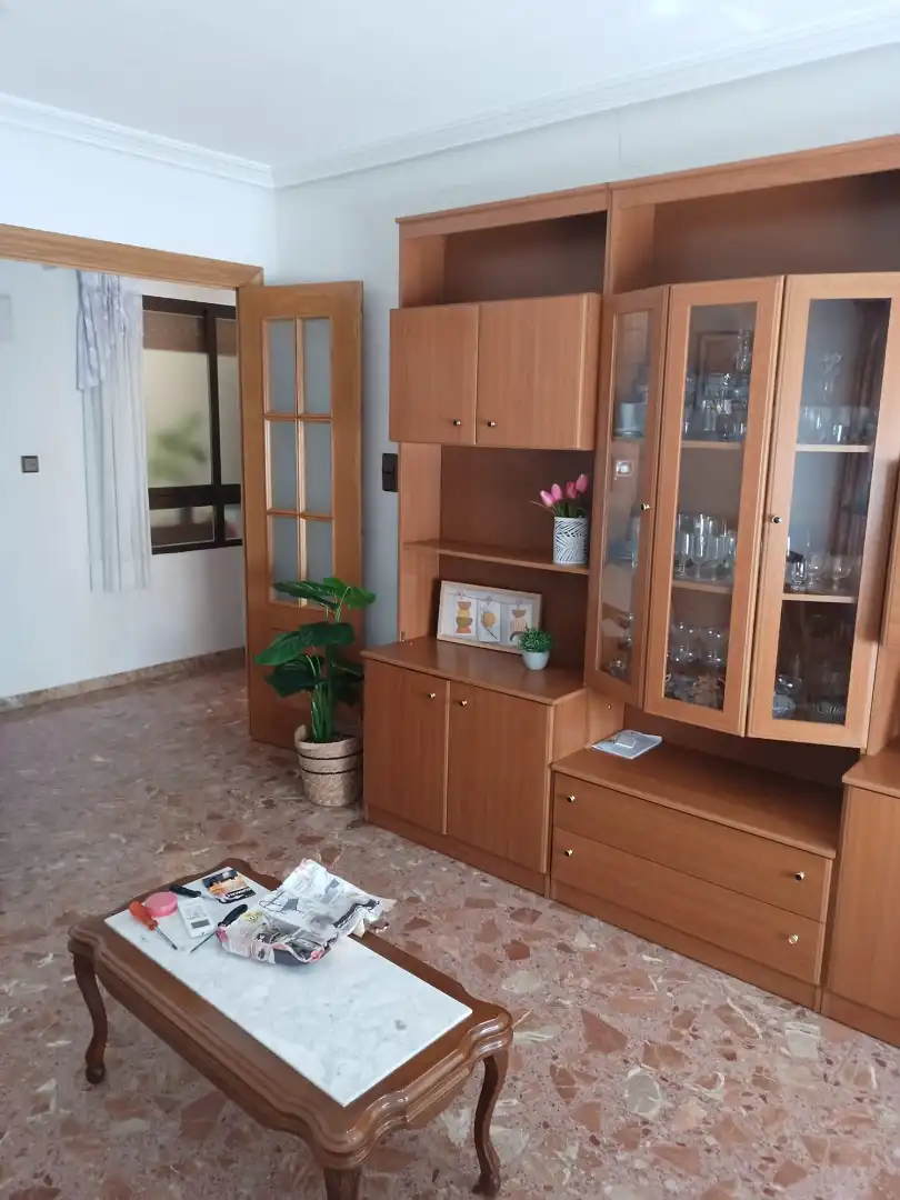 Living room of Flat for rent in Elche / Elx  with Air Conditioner and Furnished