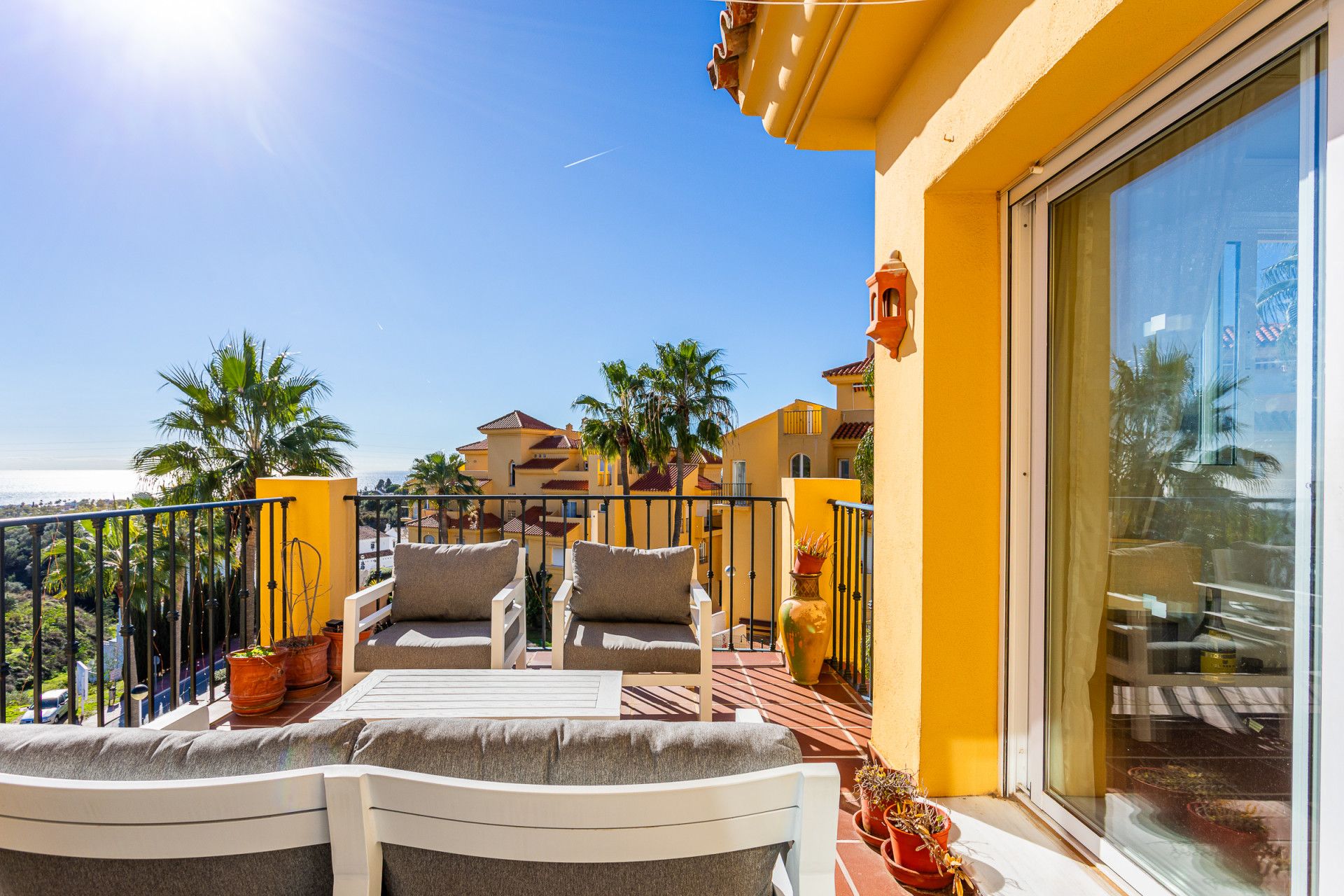 Terrassa de Apartament en venda en Mijas amb Aire condicionat, Terrassa i Traster