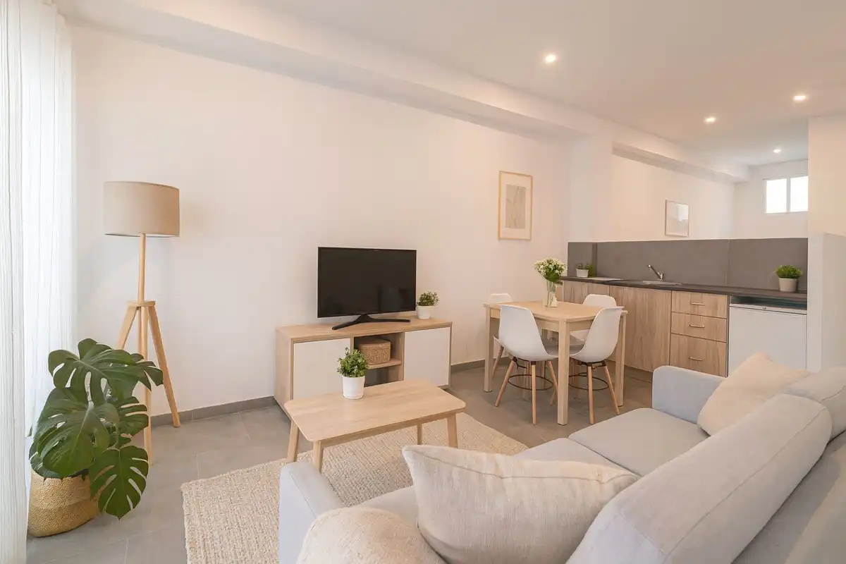 Sala de estar de Apartamento en venta en Torremolinos