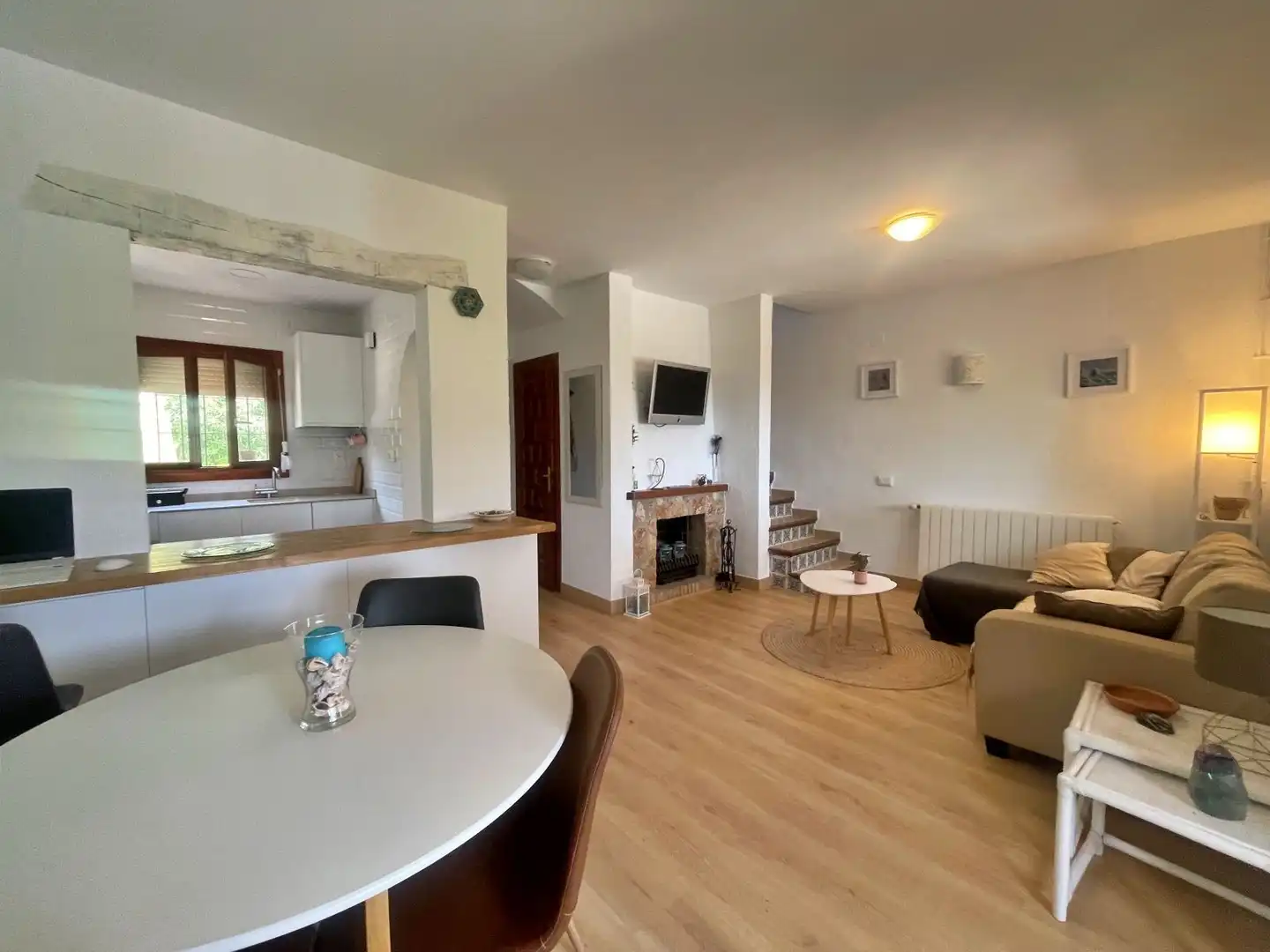 Sala d'estar de Casa o xalet de lloguer en Moraira amb Calefacció, Terrassa i Piscina