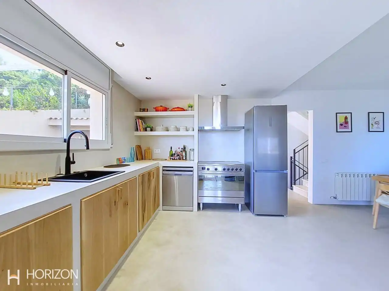 Cocina de Casa adosada en venta en Calafell con Aire acondicionado, Calefacción y Jardín privado