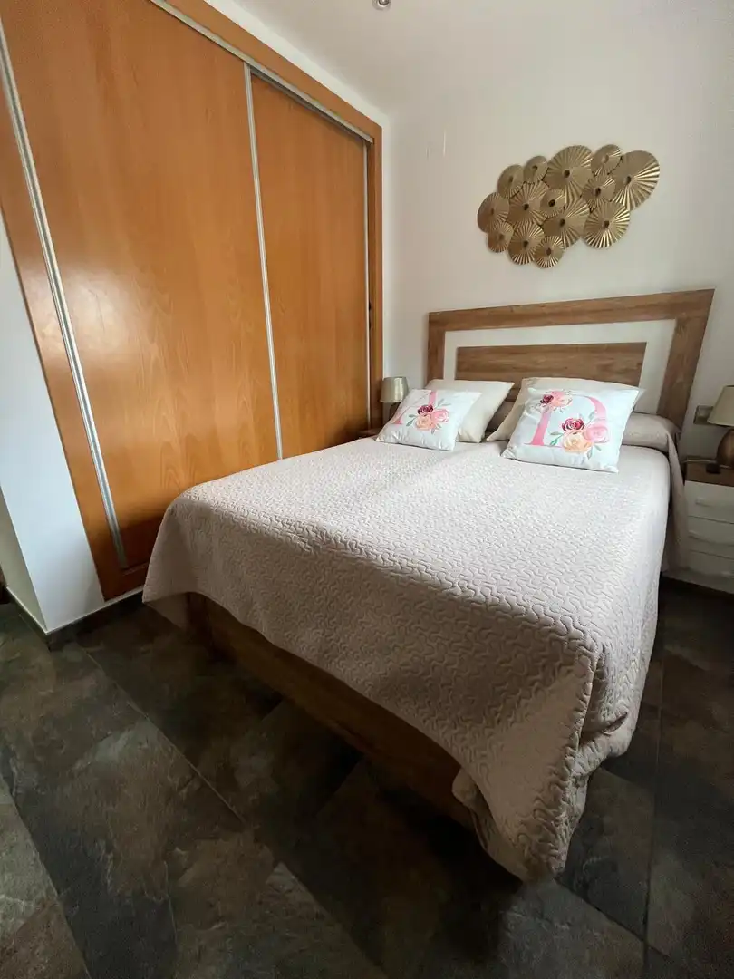 Schlafzimmer von Haus oder Chalet zum Verkauf in Castellón de la Plana / Castelló de la Plana mit Klimaanlage, Schwimmbad und Möbliert