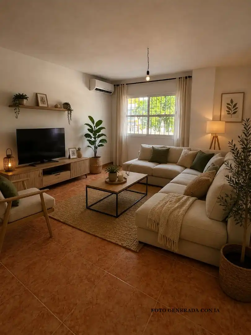 Sala d'estar de Pis en venda en Alhaurín de la Torre amb Aire condicionat i Traster