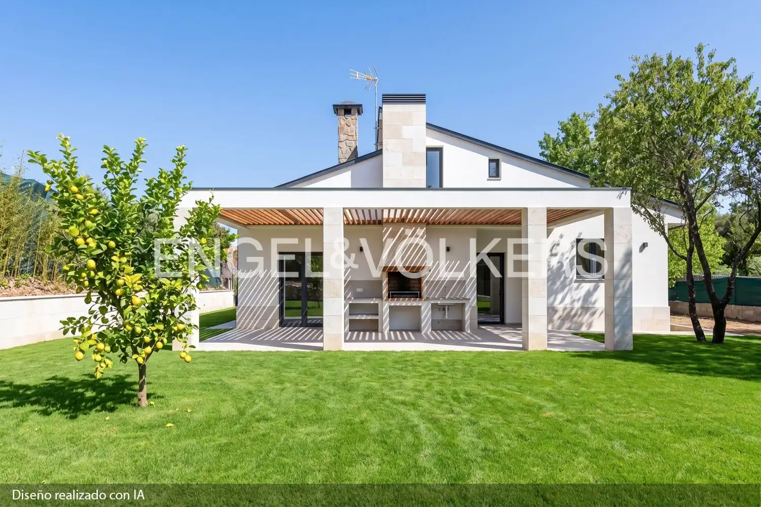 Terraza de Casa o chalet en venta en Móstoles con Calefacción, Jardín privado y Parquet