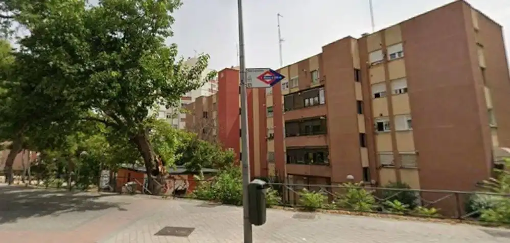 Exterior view of Flat for sale in Madrid  with Air Conditioner, Heating and Private garden