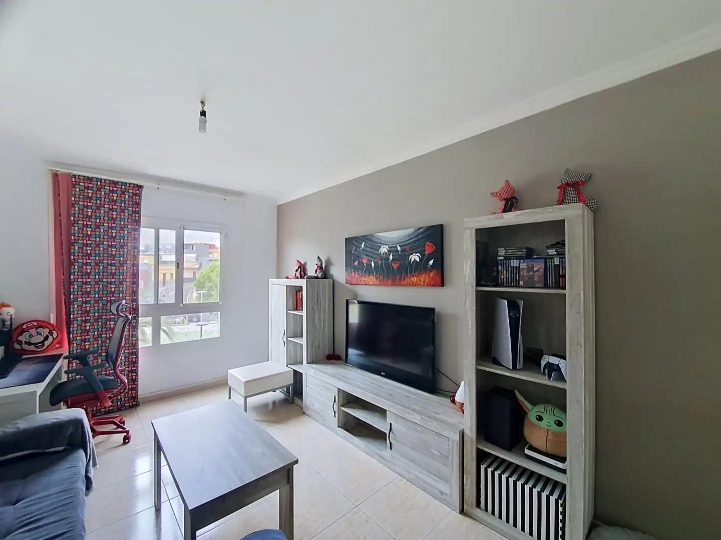 Wohnzimmer von Wohnung zum Verkauf in Moya (Las Palmas)