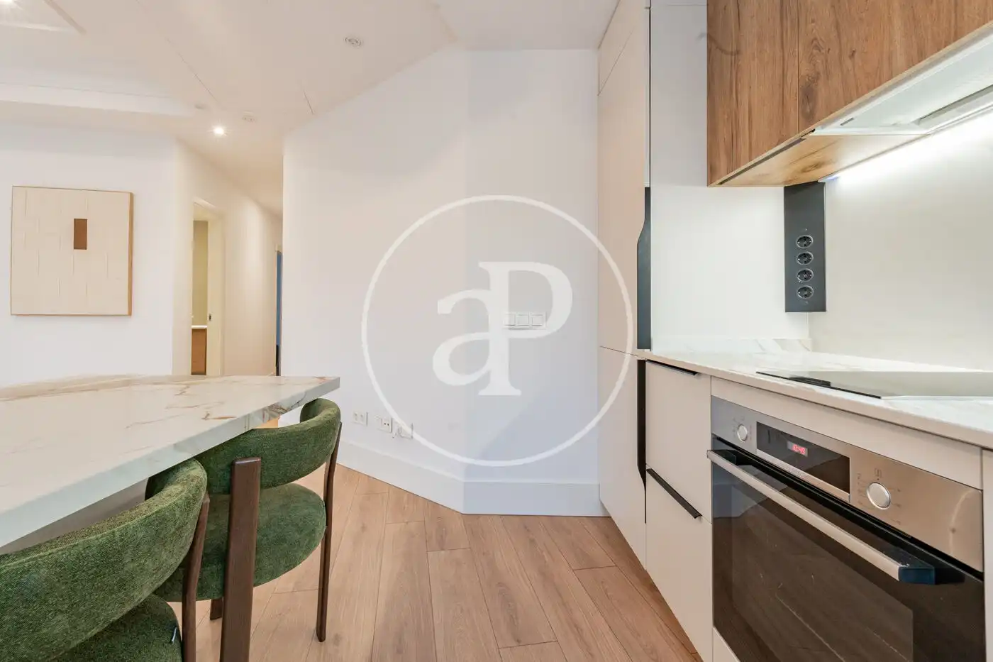 Kitchen of Flat for sale in Madrid  with Air Conditioner, Heating and Storage room