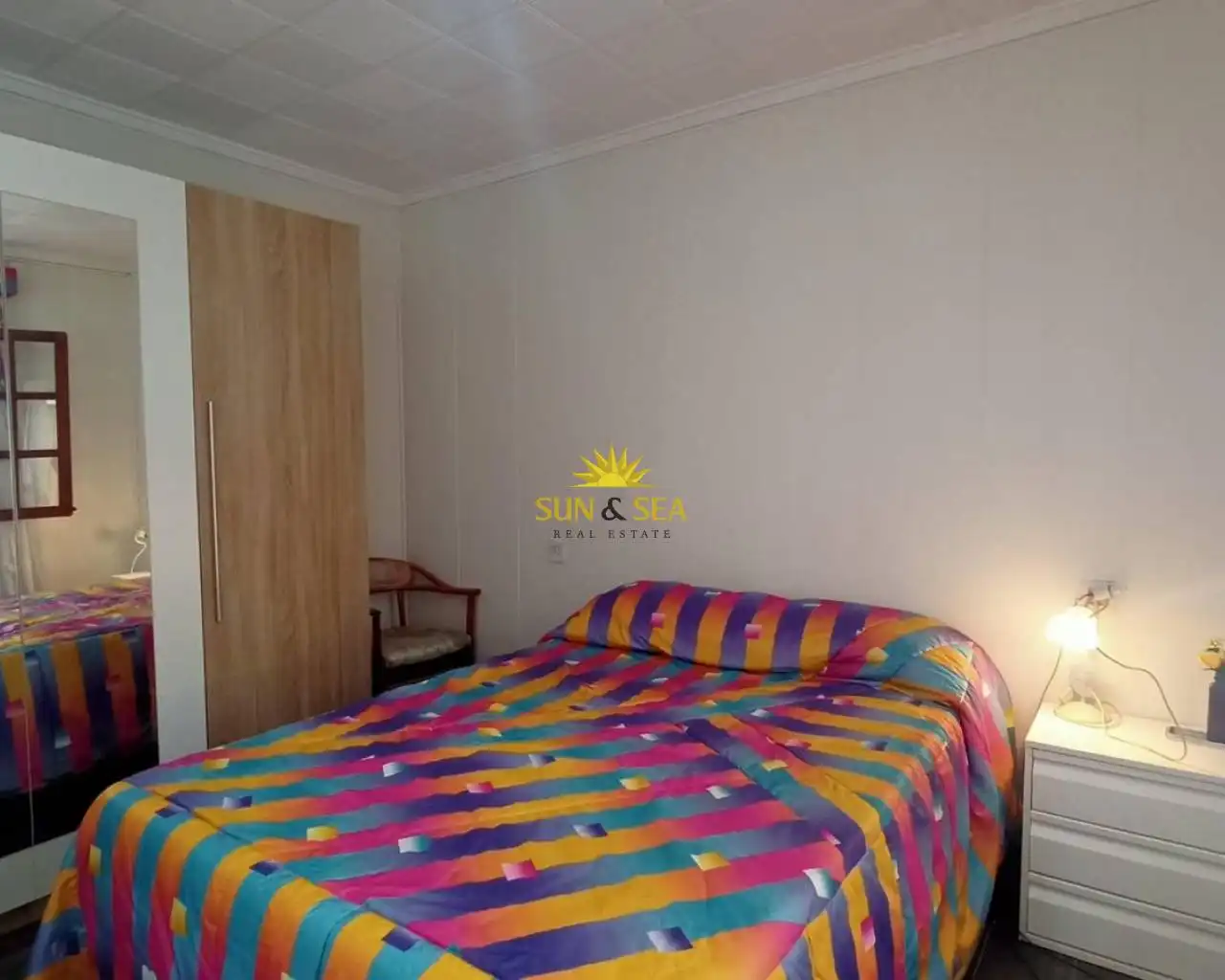 Dormitori de Casa o xalet de lloguer en Pilar de la Horadada amb Aire condicionat, Calefacció i Moblat